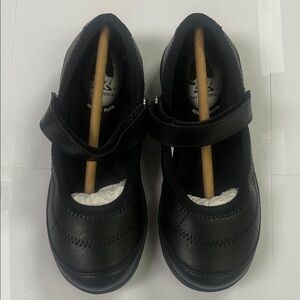 Hush Puppies Black Kids Dress Shoes